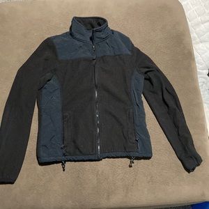 Black Aeropostale fleece jacket, size medium